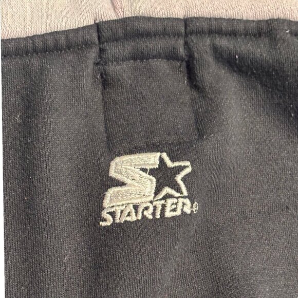 Vintage 90s UNLV NCAA Embroidered Starter Double Hood Pockets Sweatshirt Size L - Picture 11 of 11